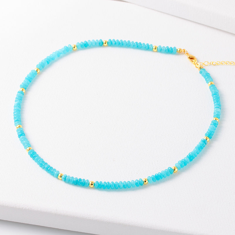 Crystal Natural Stone Beaded Necklace & Bracelet Set – 15+ Styles