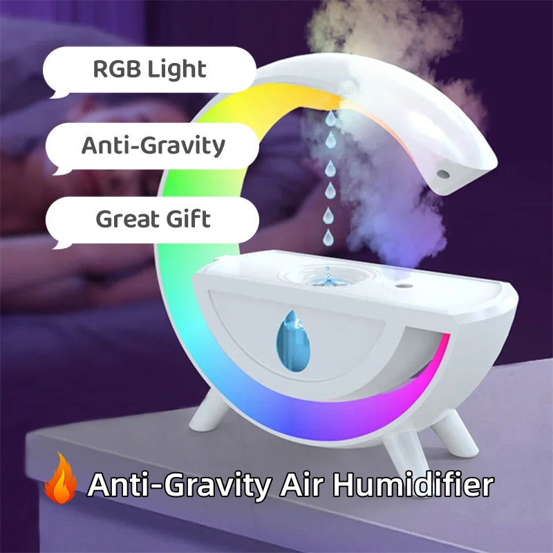 Anti-Gravity Air Humidifier with LED Light