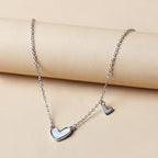 Acrylic Heart Necklace