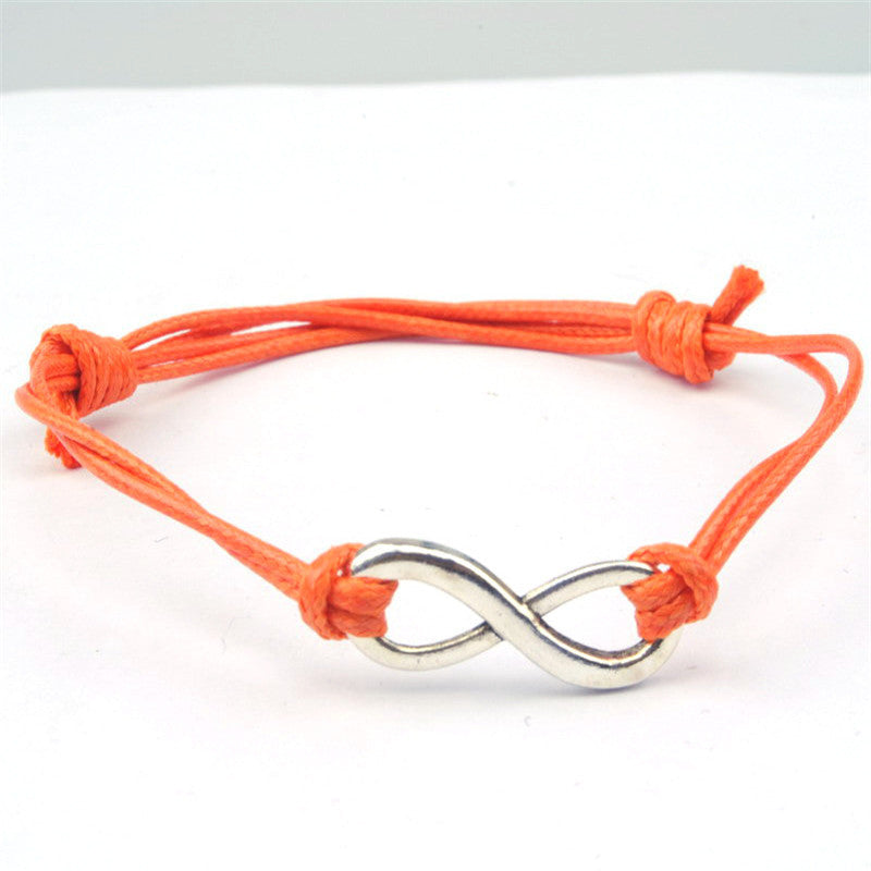 Adjustable Infinity Couple Braided Bracelet