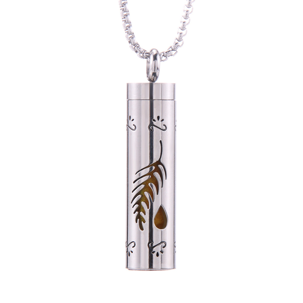Aromatherapy Perfume Necklace with 1 Cotton Pad