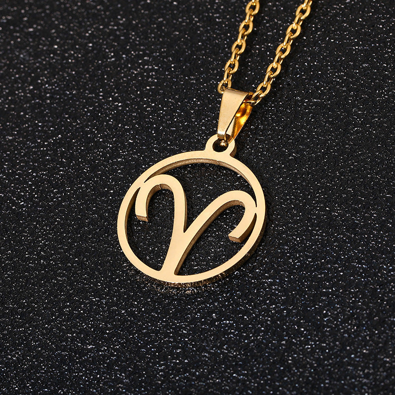 12 Horoscope Pendant Necklaces