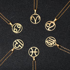 12 Horoscope Pendant Necklaces