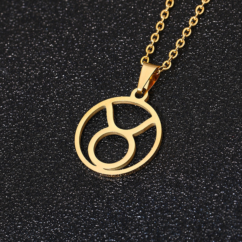 12 Horoscope Pendant Necklaces
