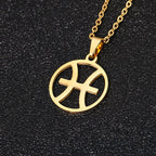 12 Horoscope Pendant Necklaces