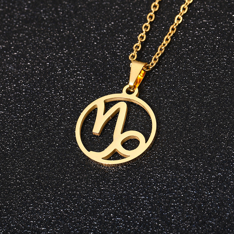 12 Horoscope Pendant Necklaces