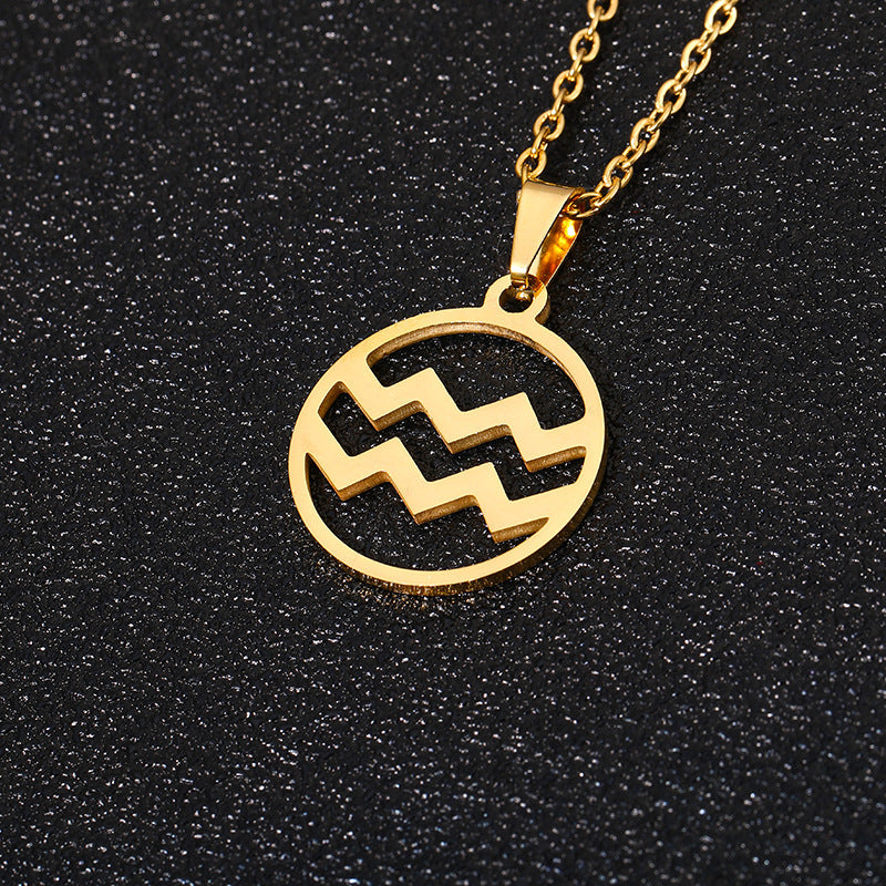 12 Horoscope Pendant Necklaces