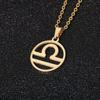 12 Horoscope Pendant Necklaces