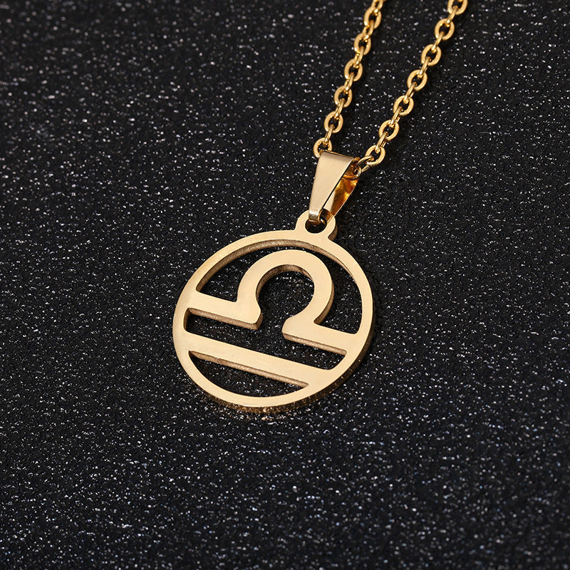 12 Horoscope Pendant Necklaces
