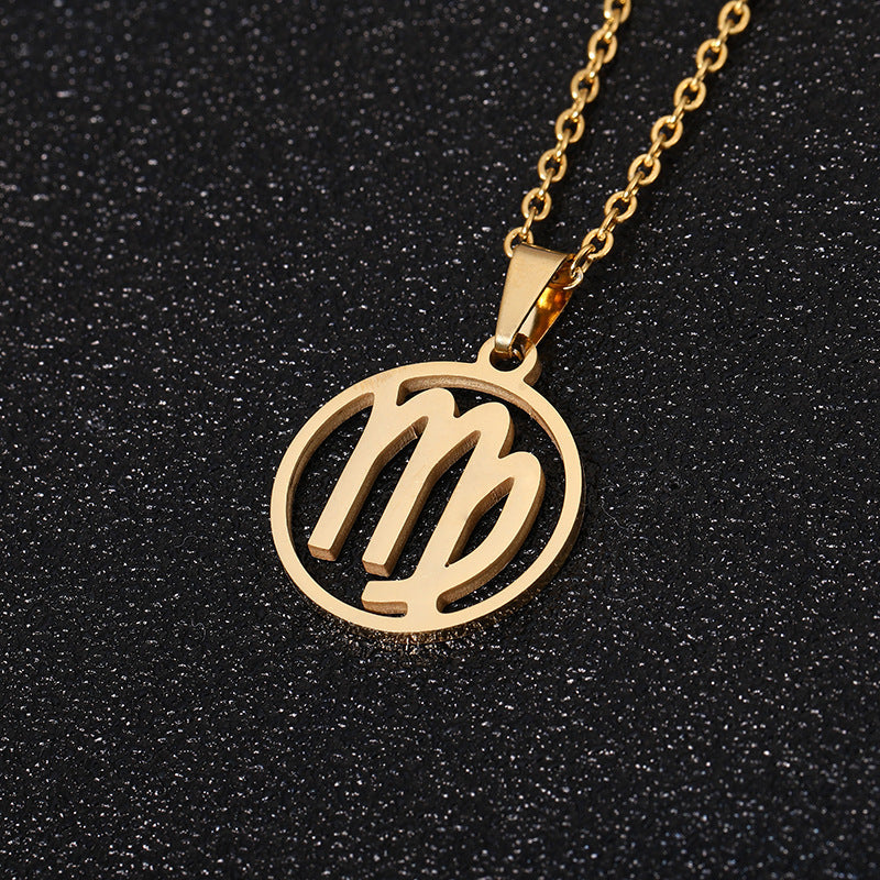 12 Horoscope Pendant Necklaces
