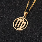 12 Horoscope Pendant Necklaces
