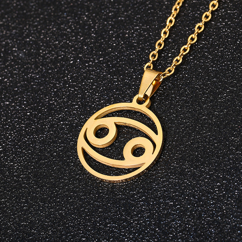 12 Horoscope Pendant Necklaces