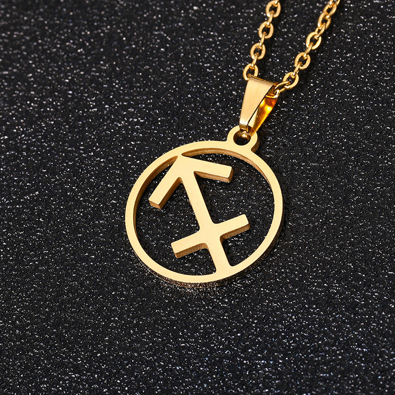 12 Horoscope Pendant Necklaces