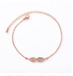 Angel Wing Charm Bracelet