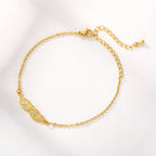 Angel Wing Charm Bracelet