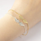 Angel Wing Charm Bracelet