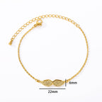 Angel Wing Charm Bracelet
