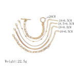 5pcs Heart Infinity Love Jewellery Bracelet Set
