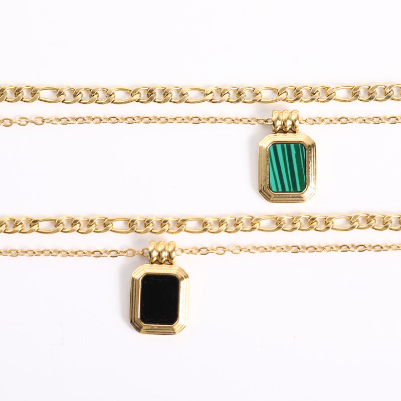 Double Turquoise Necklace
