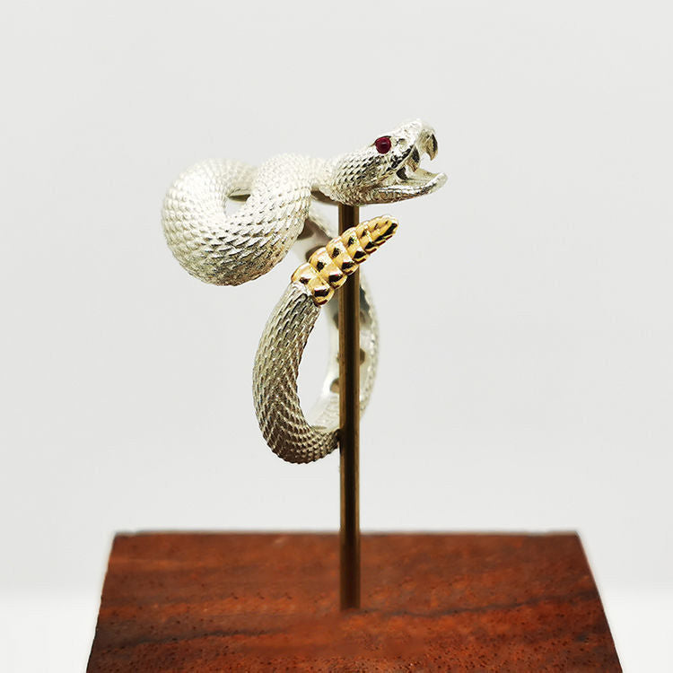Adjustable Snake Ring