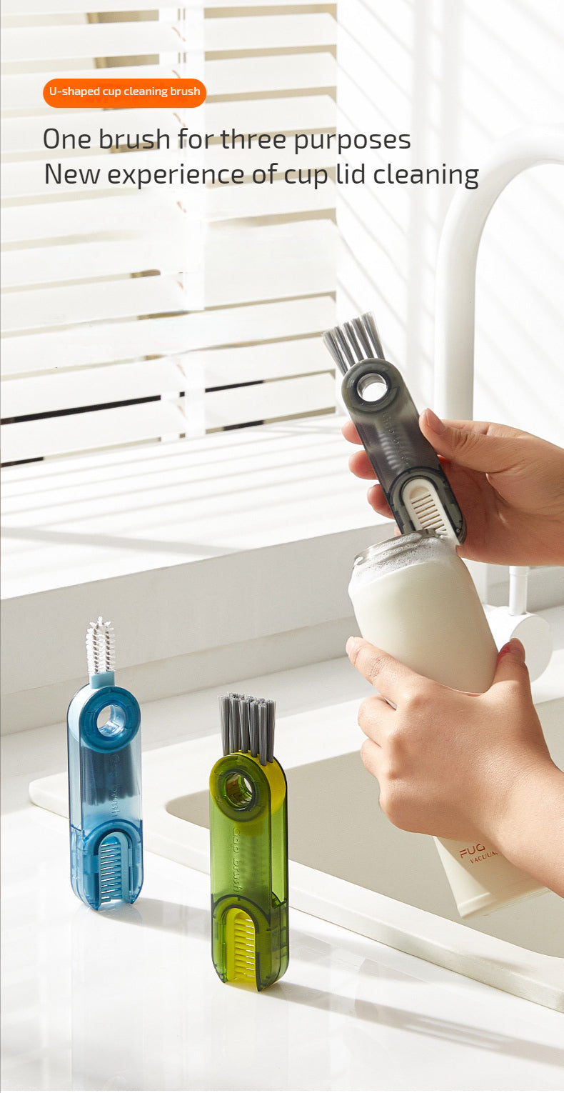 3-in-1 Tiny Bottle Cup Cover Brush & Straw Cleaner