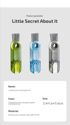 3-in-1 Tiny Bottle Cup Cover Brush & Straw Cleaner