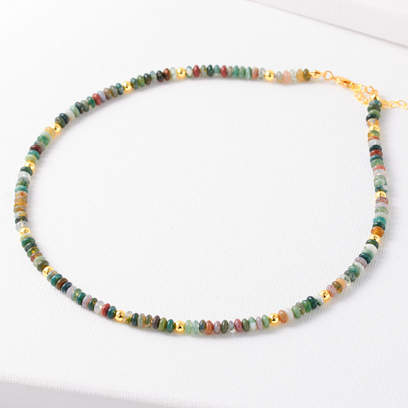 Crystal Natural Stone Beaded Necklace & Bracelet Set – 15+ Styles