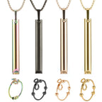 Adjustable Breathing Necklace & Ring Set