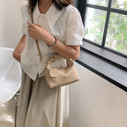 Crossbody Leather Tote Bag