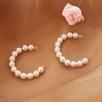 All-Match Pearl Necklace Set with Earrings