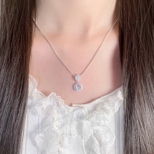 Rhinestone Star Necklace for Women
