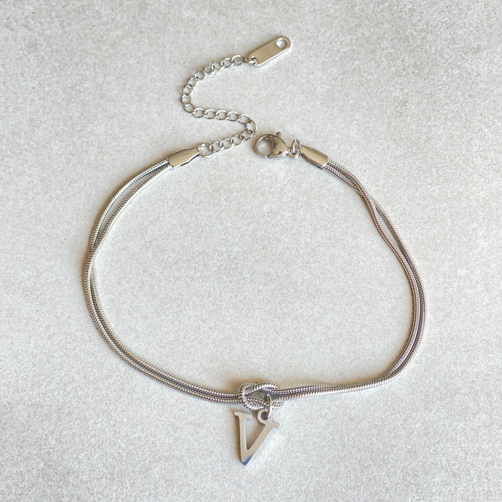 A-Z Love Knot Bracelets