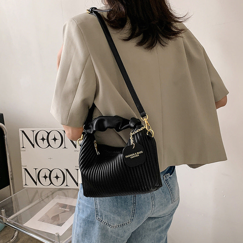 Crossbody Leather Tote Bag