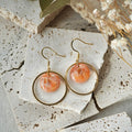 Amber Orange Hook Hoop