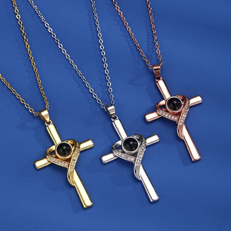 "I Love You" Projection Necklace