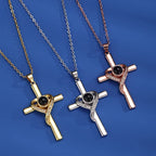 "I Love You" Projection Necklace