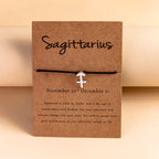 12 Constellation Zodiac Sign Bracelet for Couples