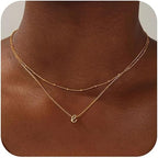 A-Z Multi-Layer English Alphabet Necklace