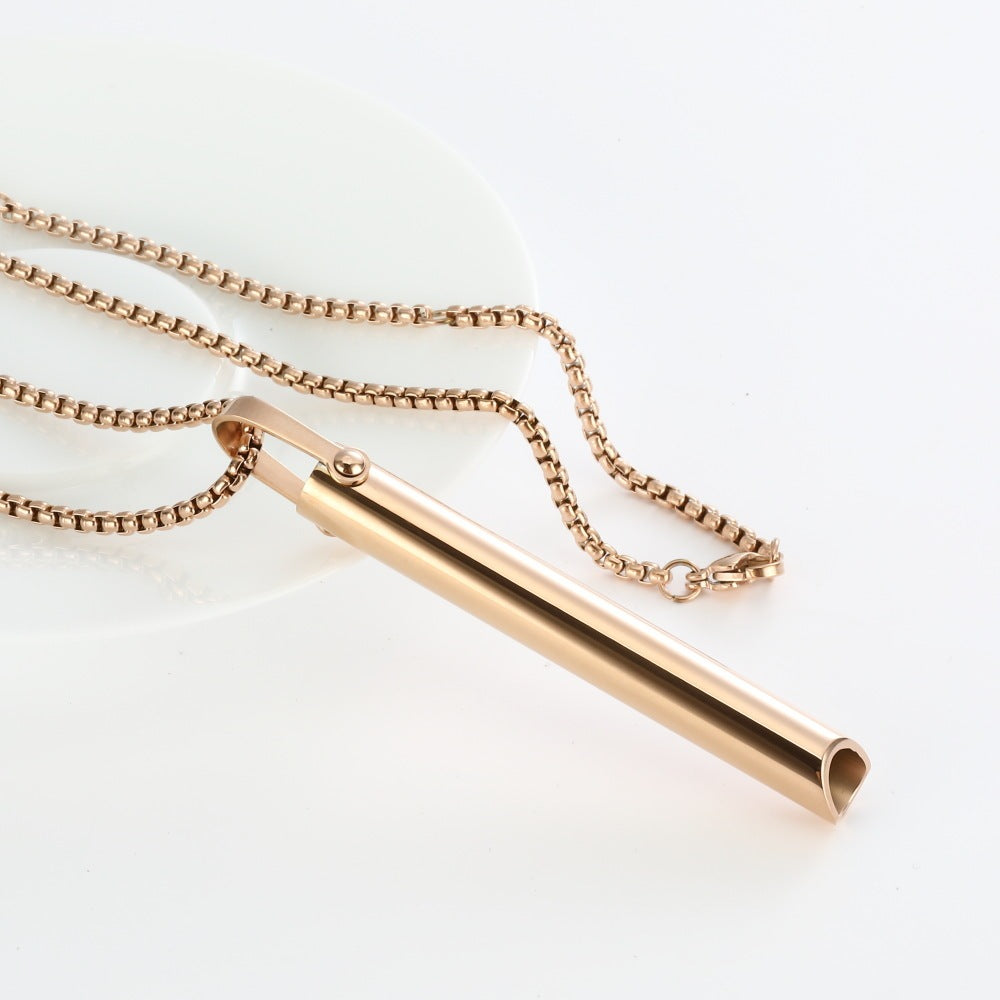 Adjustable Breathing Necklace & Ring Set