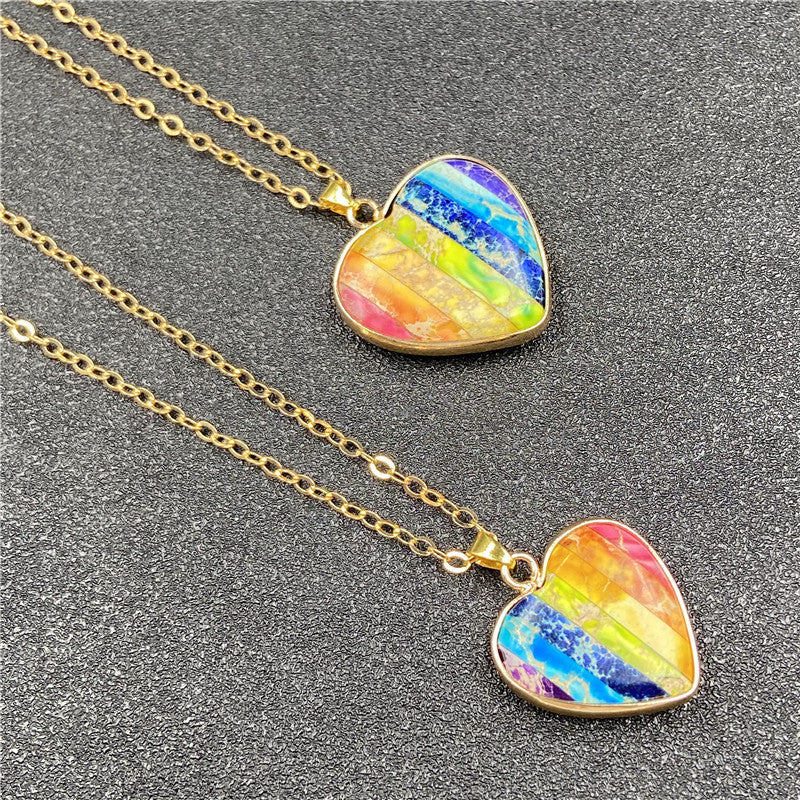 Emperor Turquoise Colorful Stone Necklace