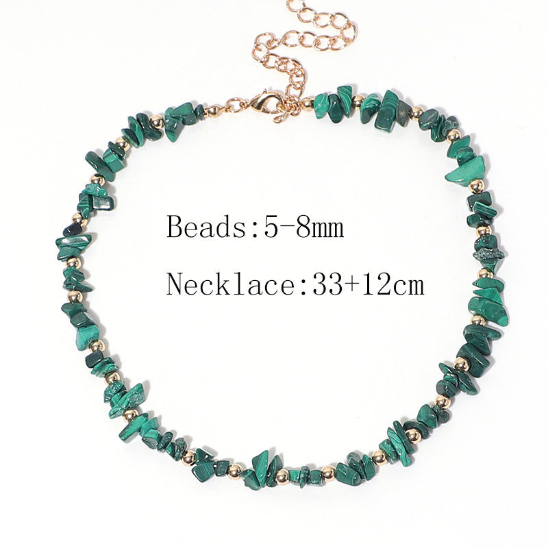 Handmade Natural Stone Irregular Necklaces