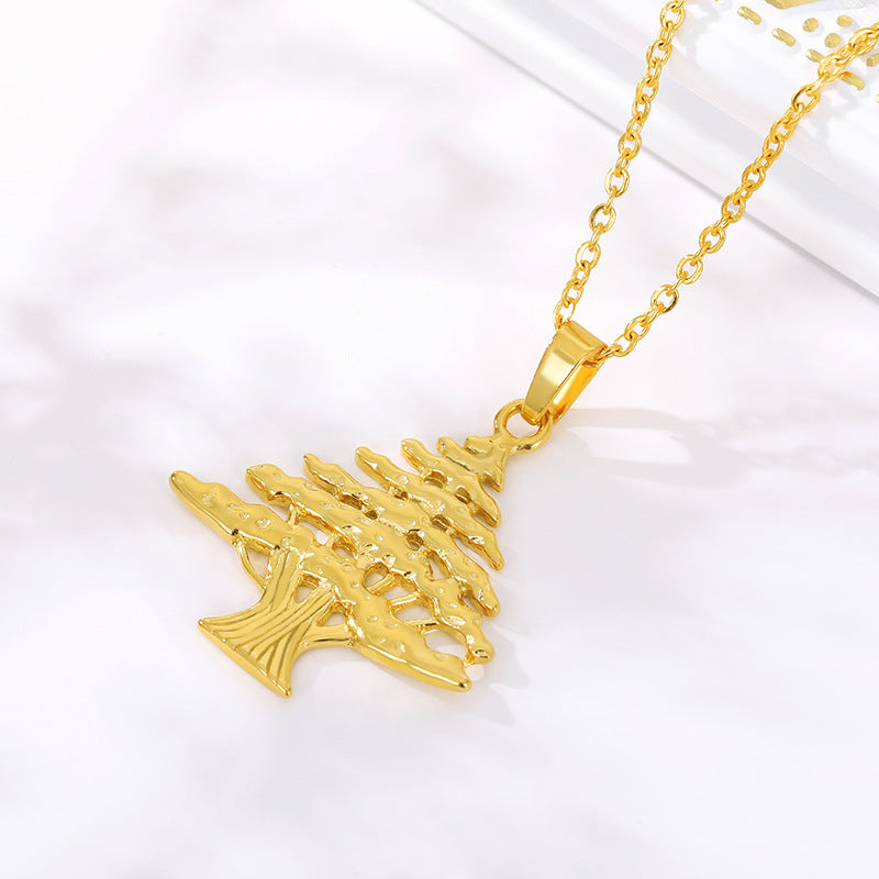 Christmas Tree Necklace