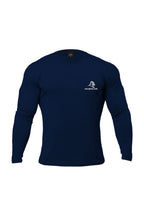 XAPE Garage Strength Long Sleeve Tee - Navy