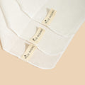 3 Organic Cotton Muslin Cleansing Cloths