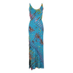 Tie Dye Bodycon Maxi Dress