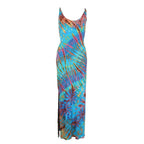 Tie Dye Bodycon Maxi Dress