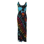 Tie Dye Bodycon Maxi Dress