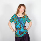 T-shirt en jersey tie-dye