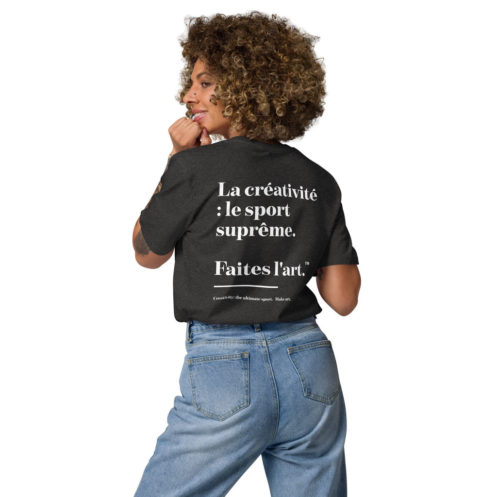 T-shirt en coton biologique Art & Momentum Creative Standard