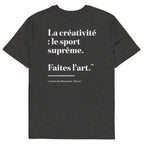 T-shirt en coton biologique Art & Momentum Creative Standard